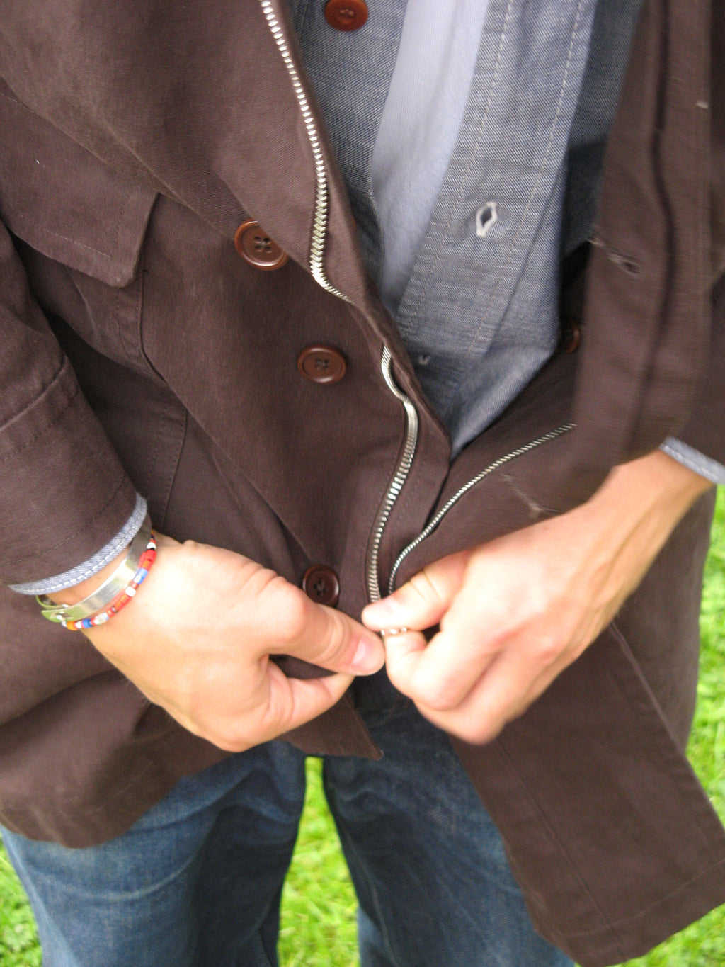 Margaret Howell Brown Parka Coat (S)