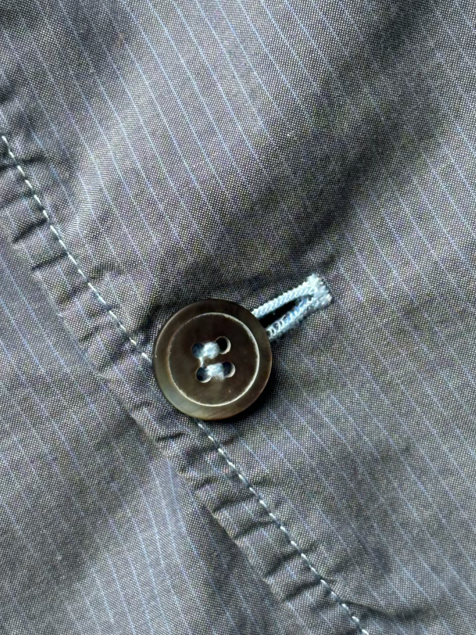 CDG Homme Pinstriped Technical Blazer (S)