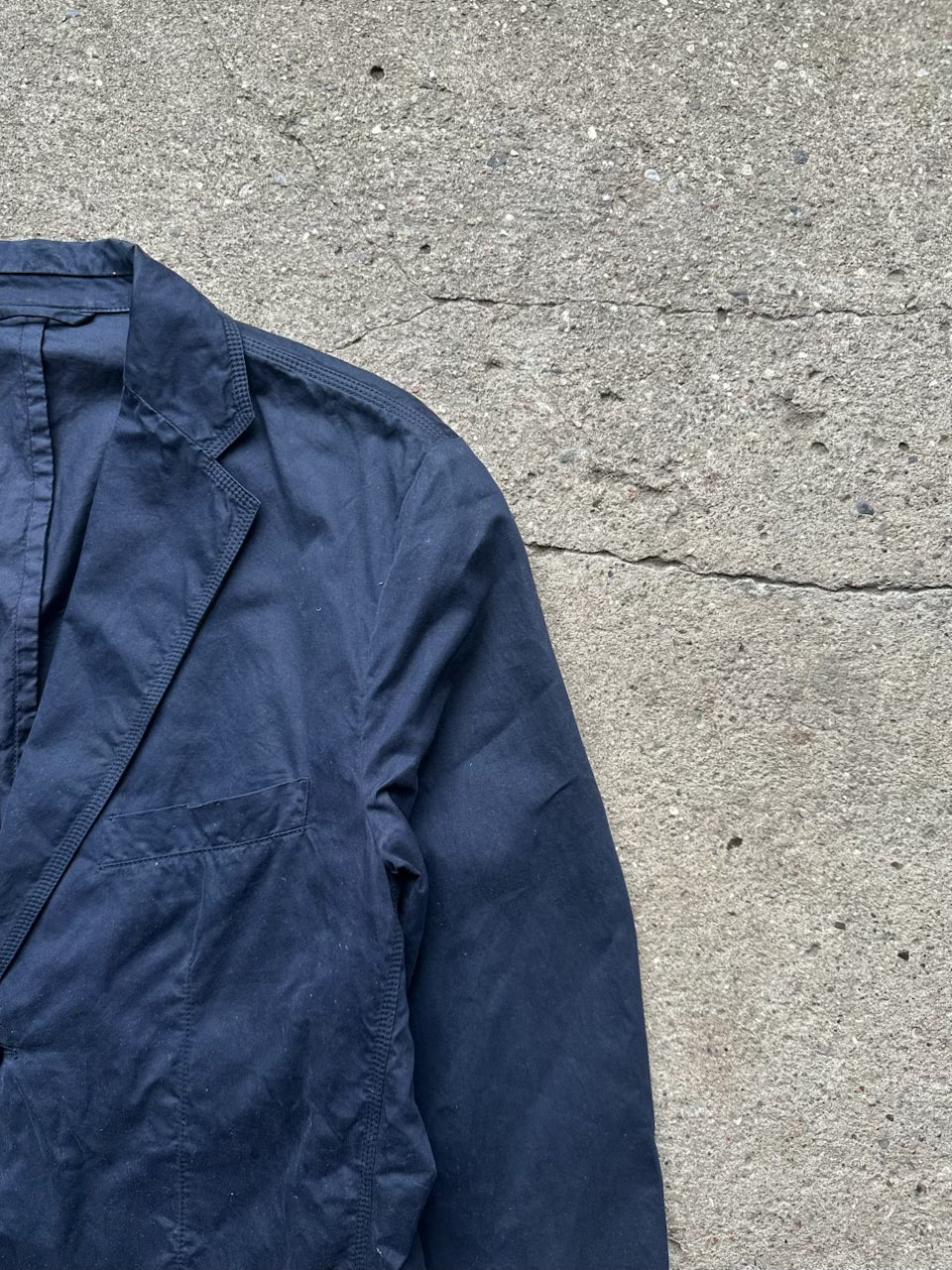 Jil Sander Plain Navy Blazer (S)