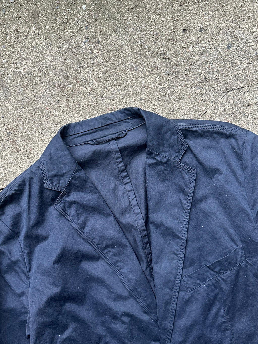 Jil Sander Plain Navy Blazer (S)