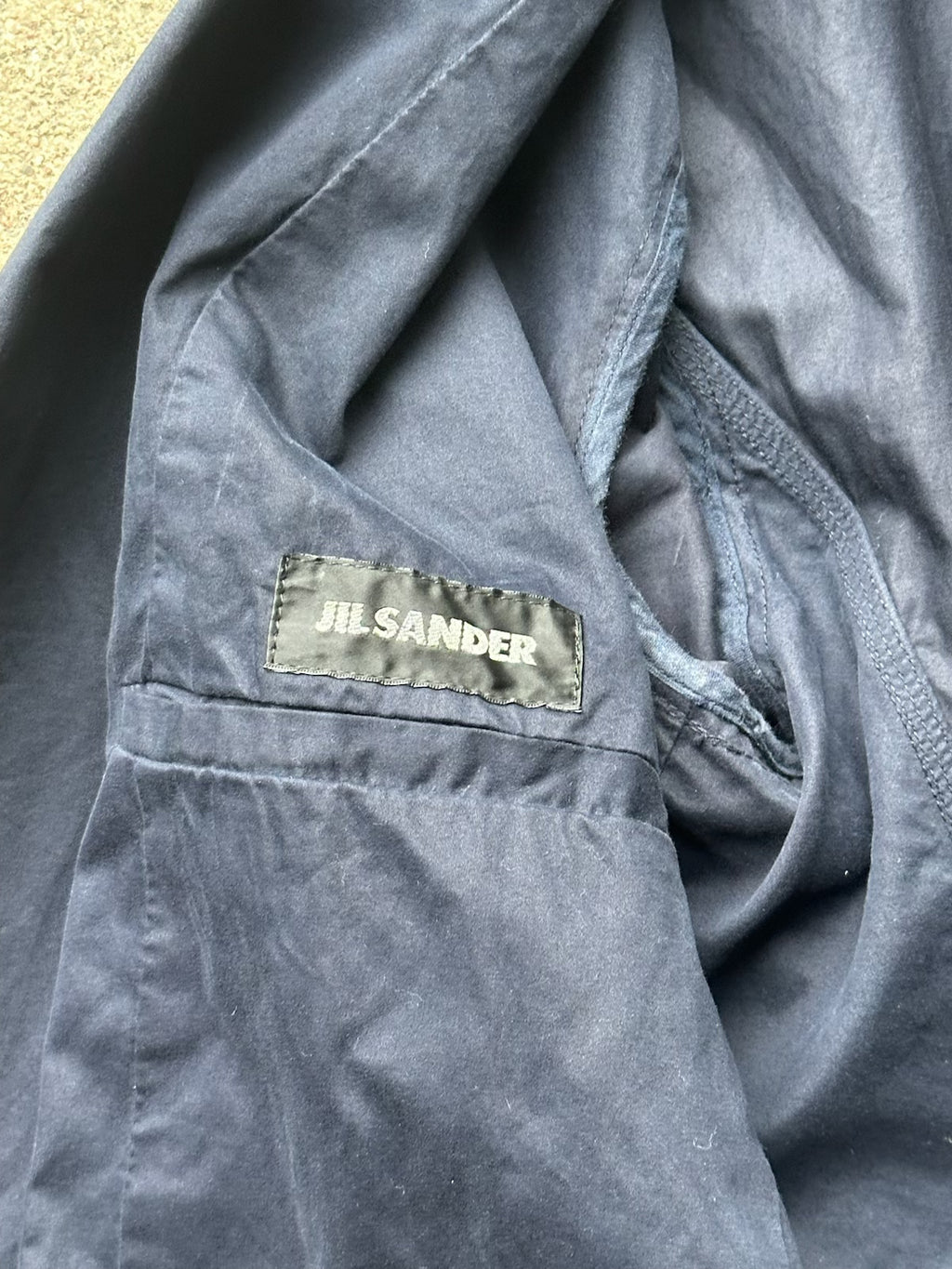 Jil Sander Plain Navy Blazer (S)