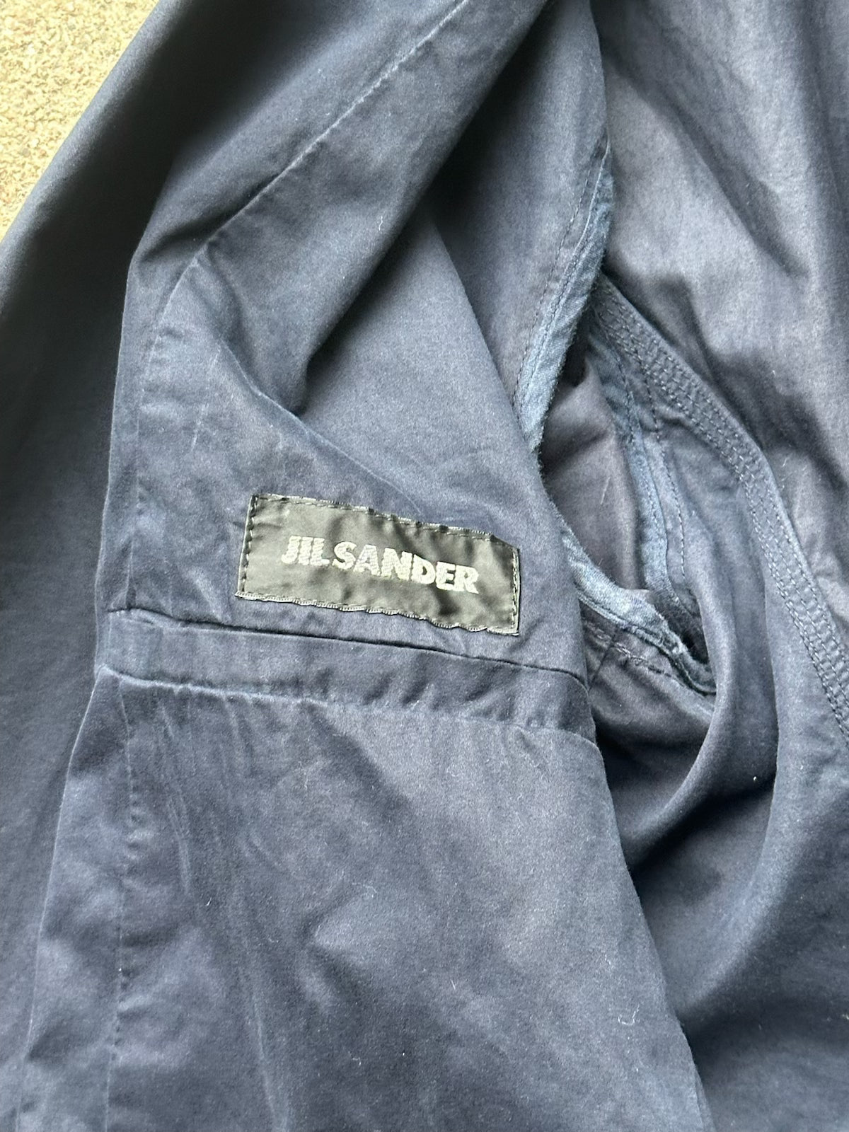 Jil Sander Plain Navy Blazer (S)