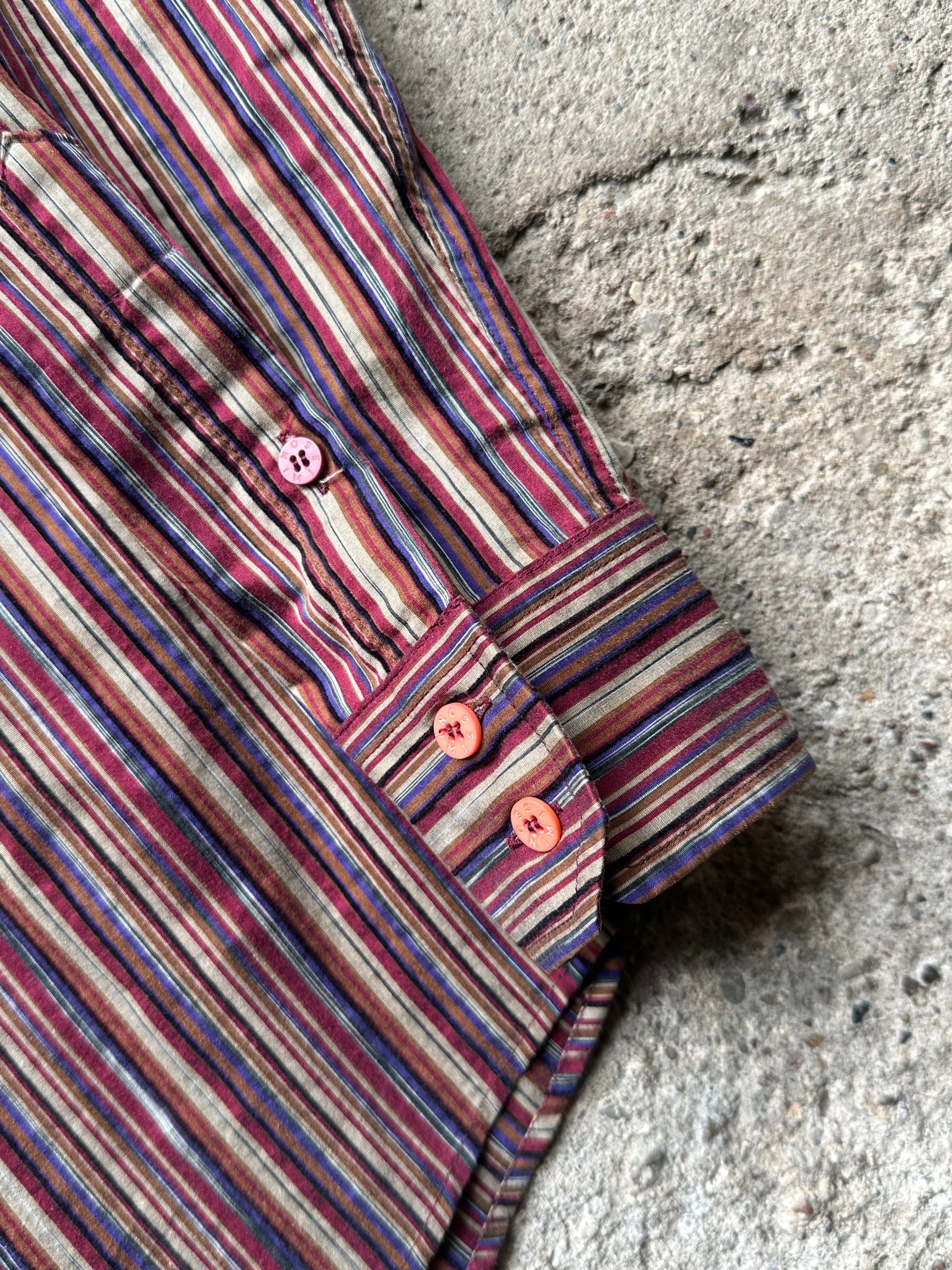 Missoni Multicolor Stripe Shirt (S)