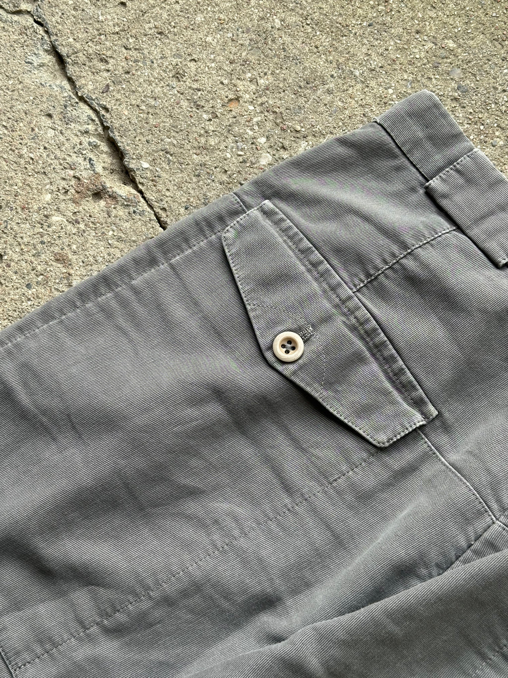 Dries Van Noten Grey Fatigue Pants (27/30)