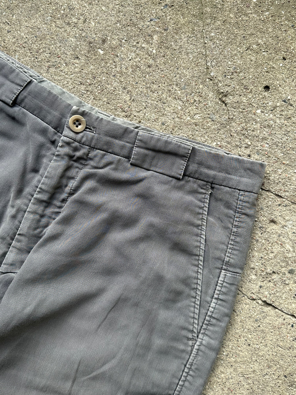 Dries Van Noten Grey Fatigue Pants (27/30)