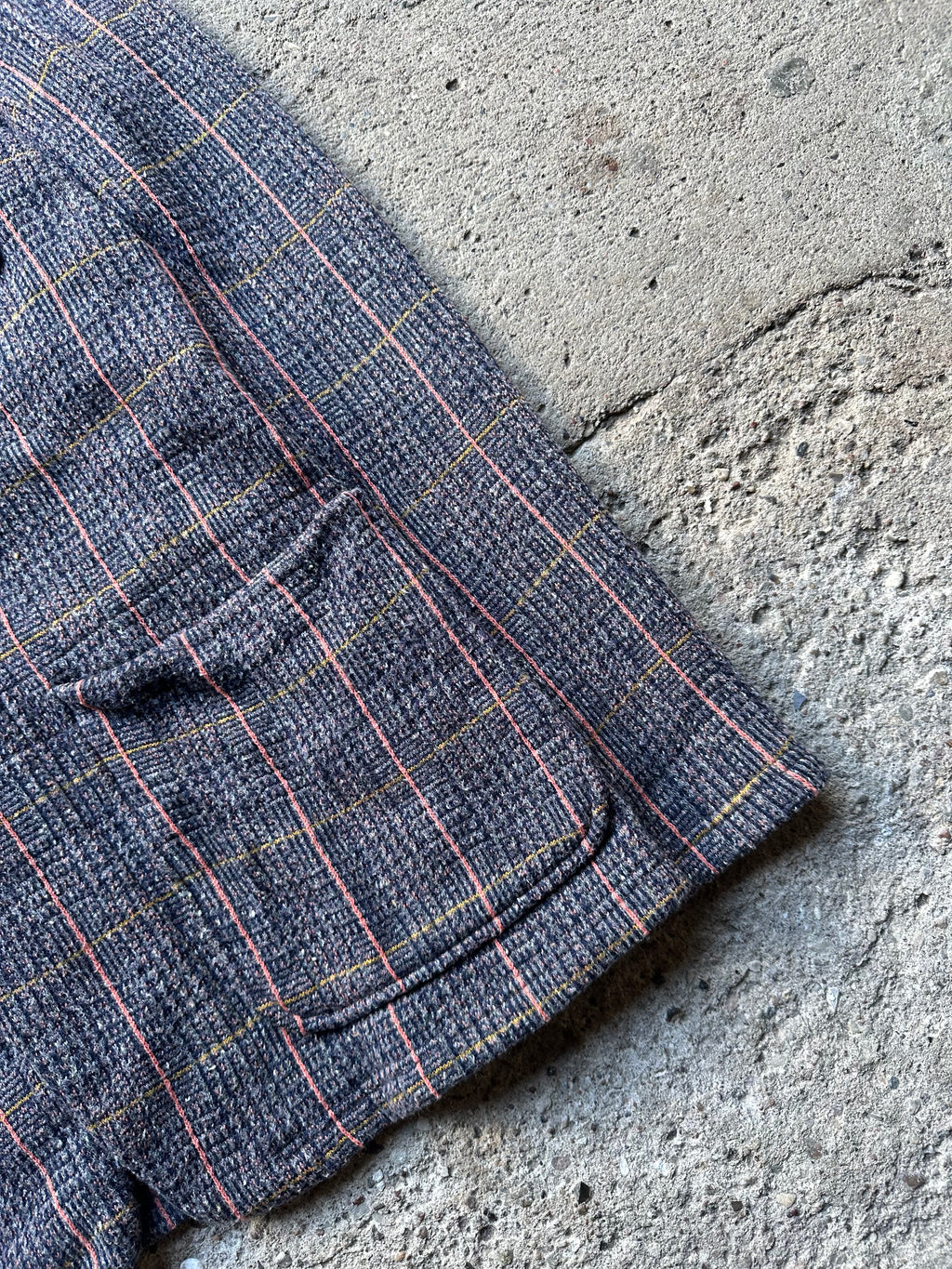 Kapital Tweed Fleece Knit Cardigan (S)