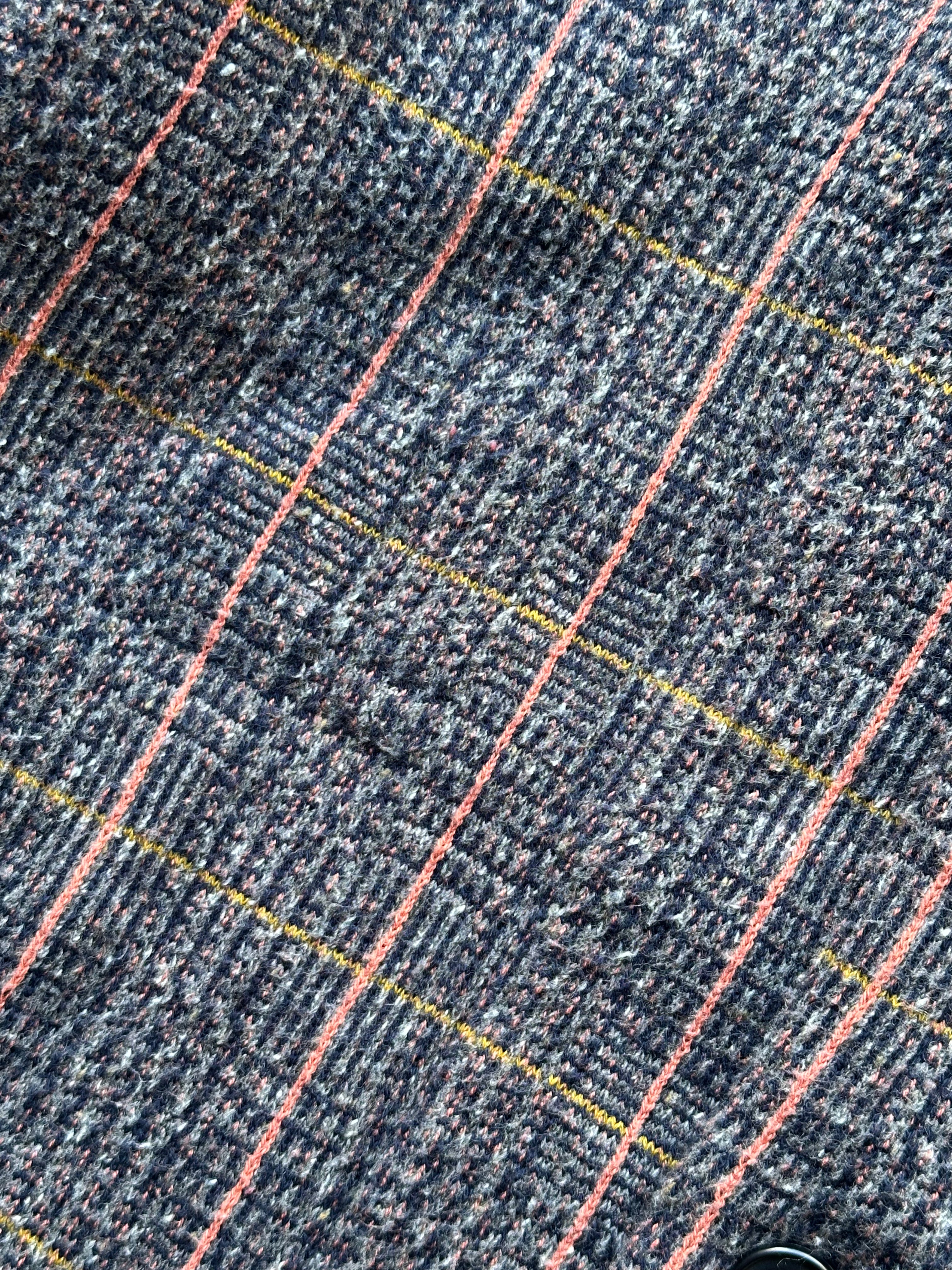 Kapital Tweed Fleece Knit Cardigan (S)