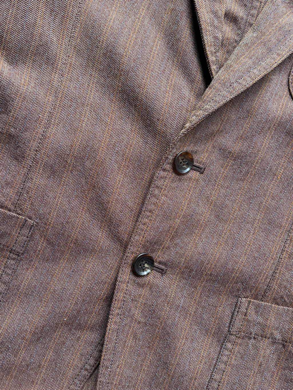 CDG Homme Brown Textured Blazer (M)
