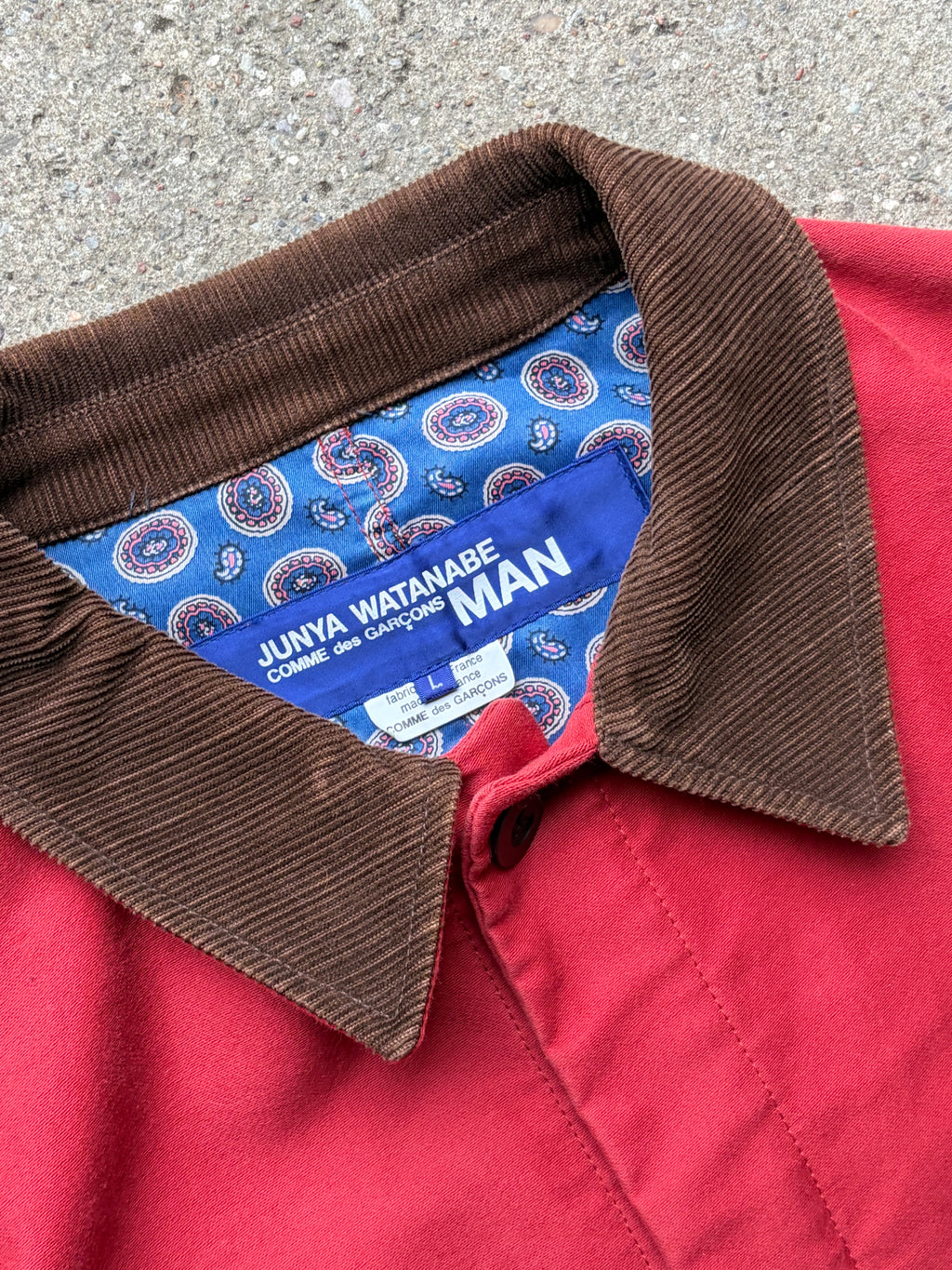 CDG Junya Watanabe Red Coat (L)