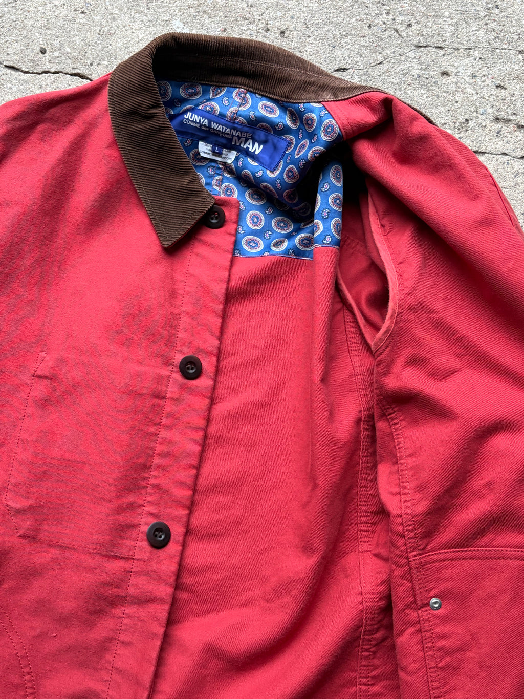 CDG Junya Watanabe Red Coat (L)