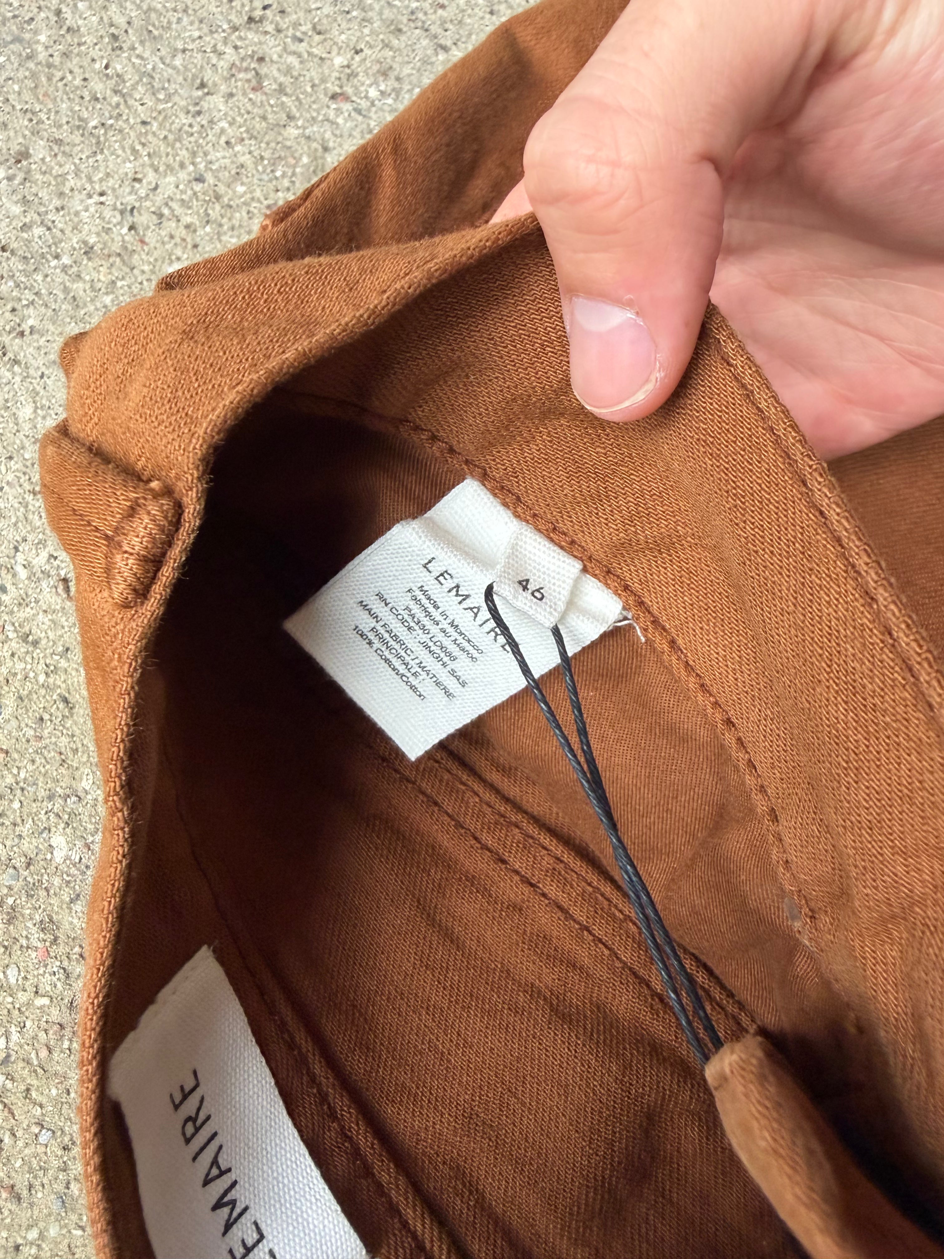 Lemaire Pants Brown (46)