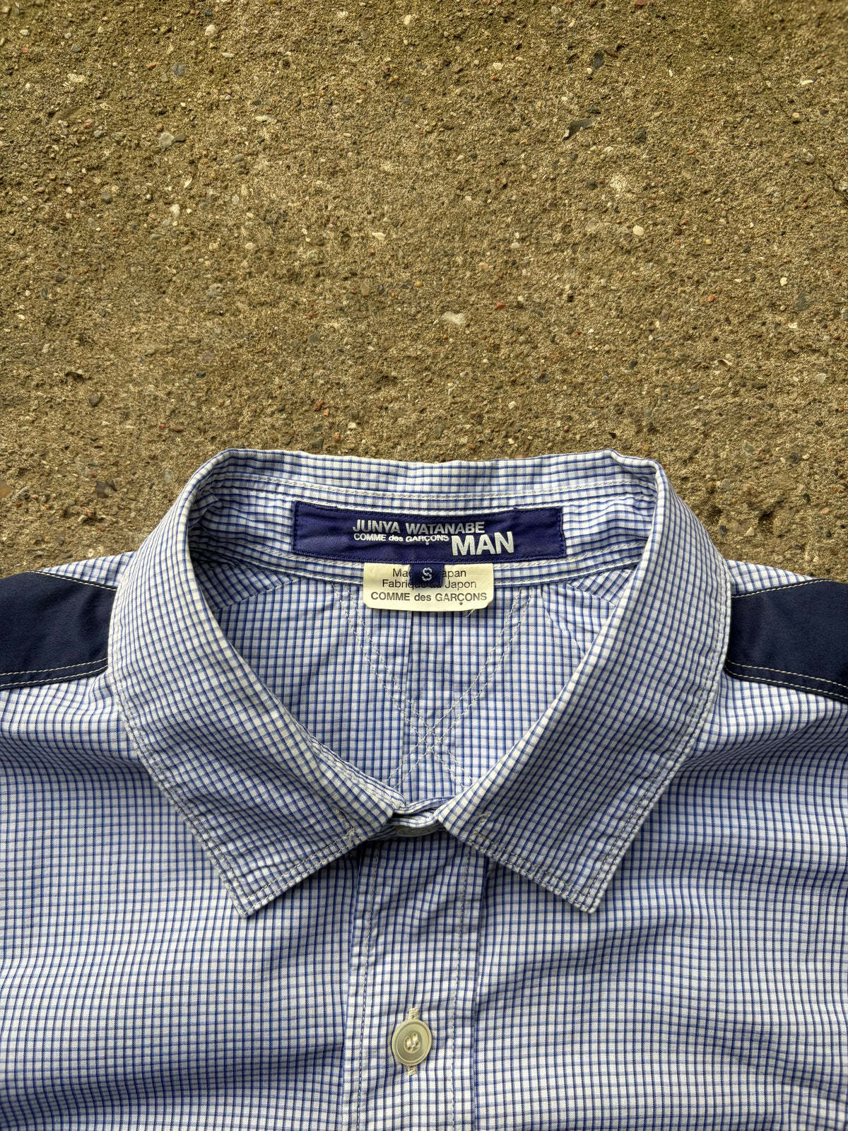 CDG Junya Watanabe Panel Shirt (S)
