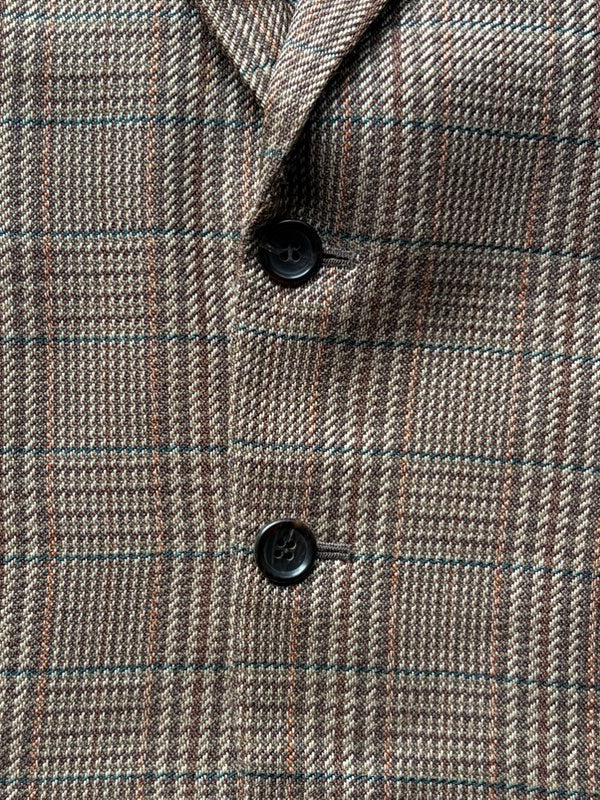CDG Homme Deux Plaid Blazer (M)
