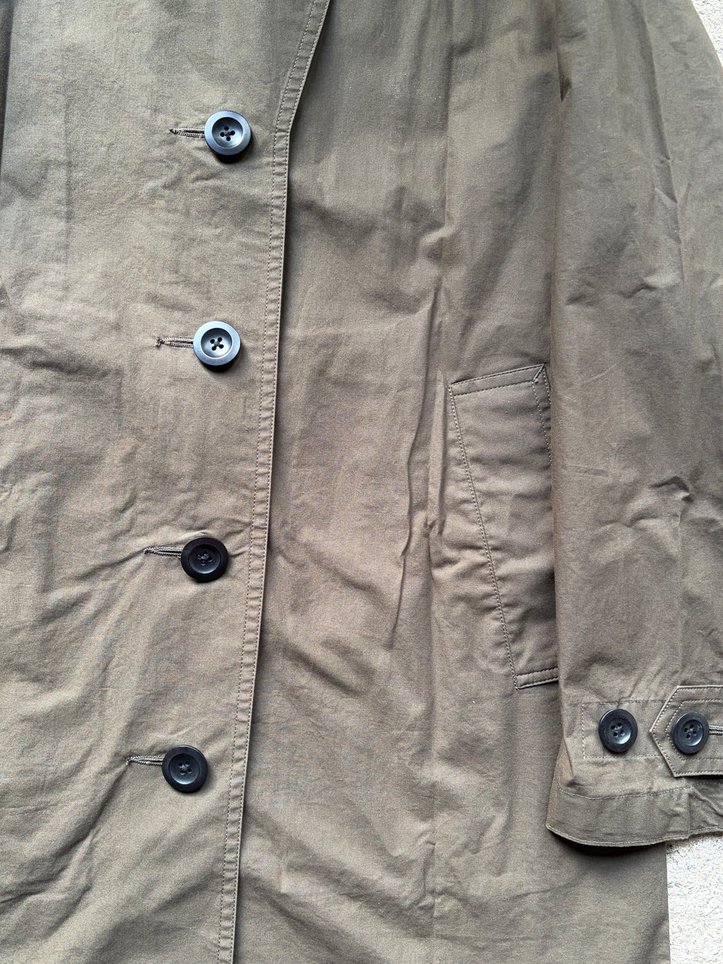 Margaret Howell Coat w. Detachable Hood (S)