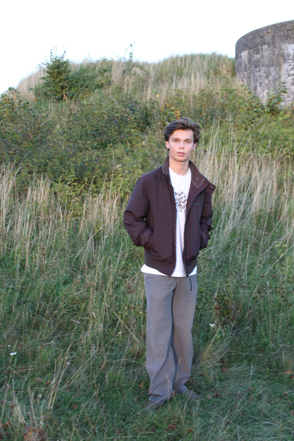 Dries Van Noten Grey Fatigue Pants (27/30)