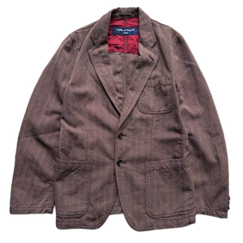 CDG Homme Brown Textured Blazer (M)