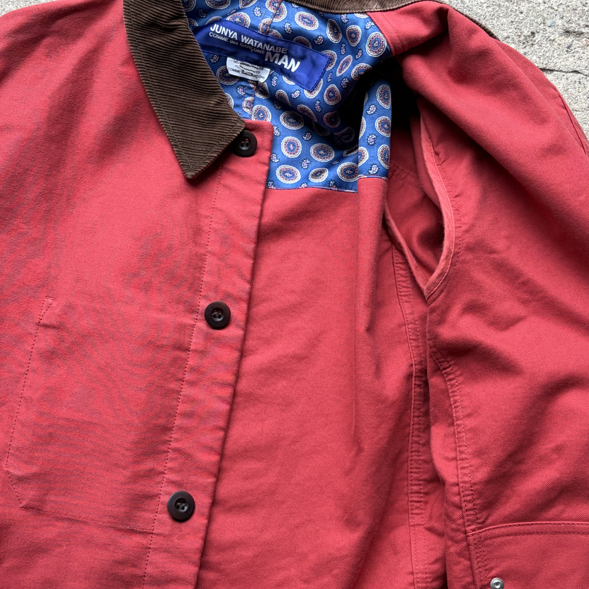 CDG Junya Watanabe Red Coat (S)