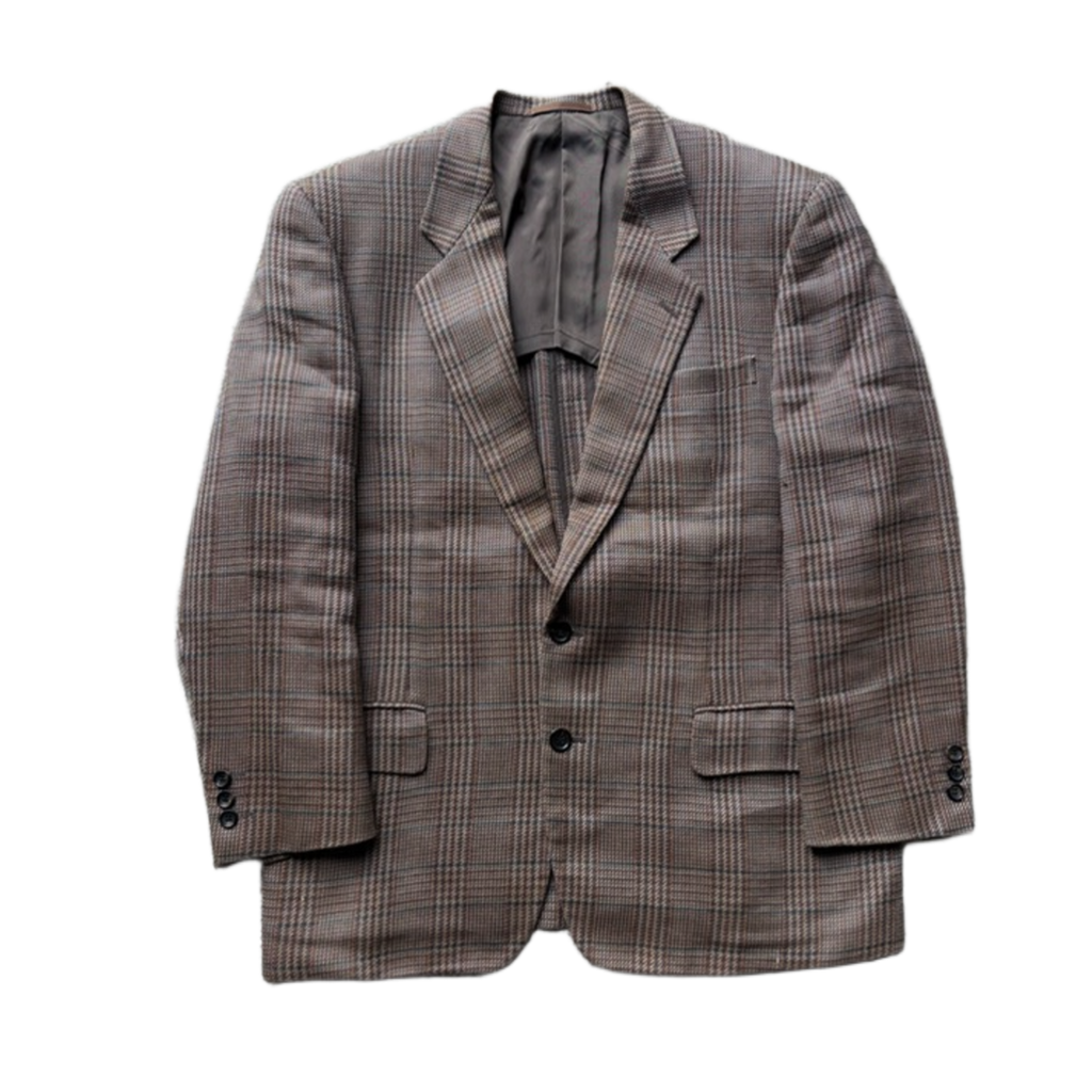 CDG Homme Deux Plaid Blazer (M)