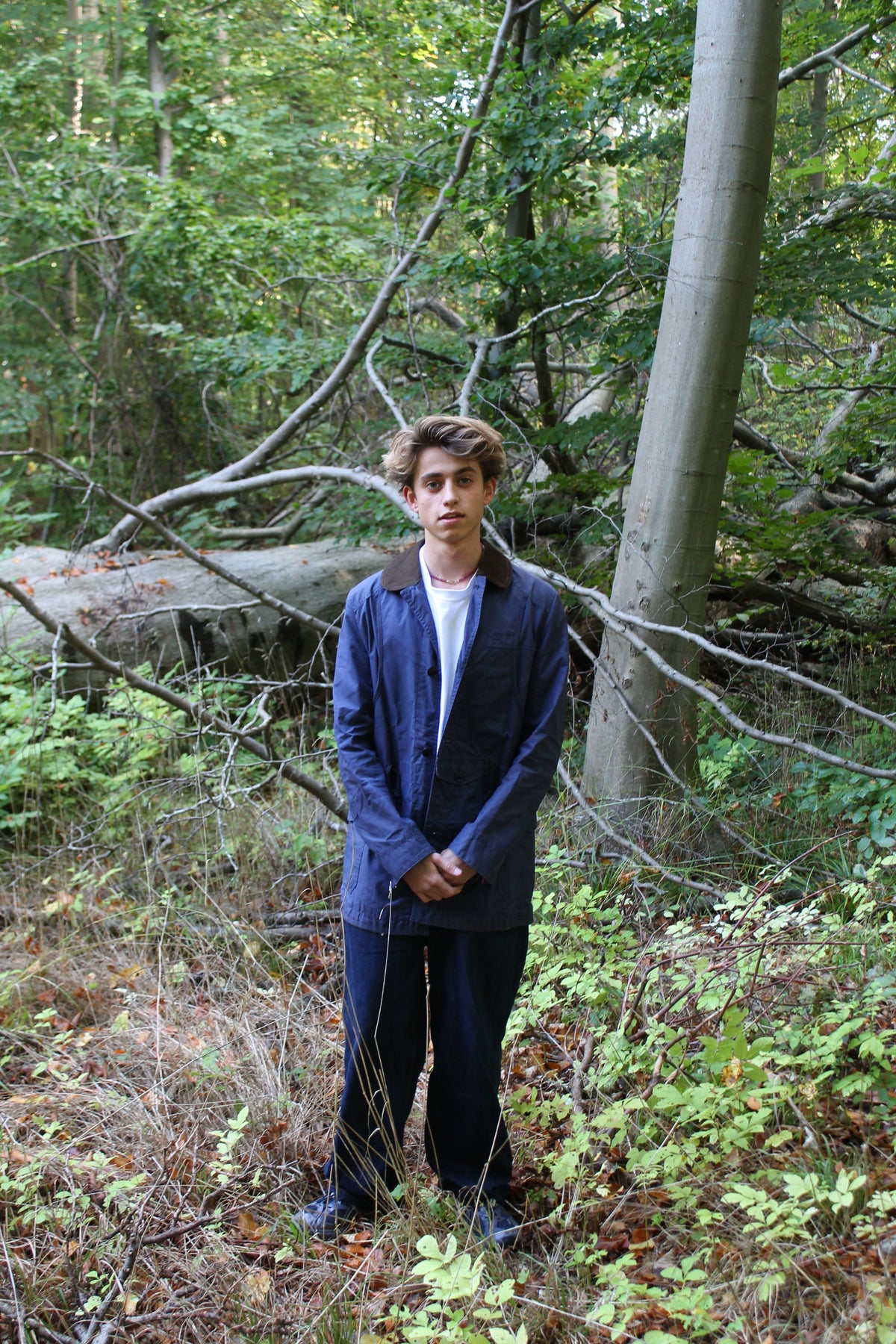 CDG Junya Watanabe Blue Coat (S)