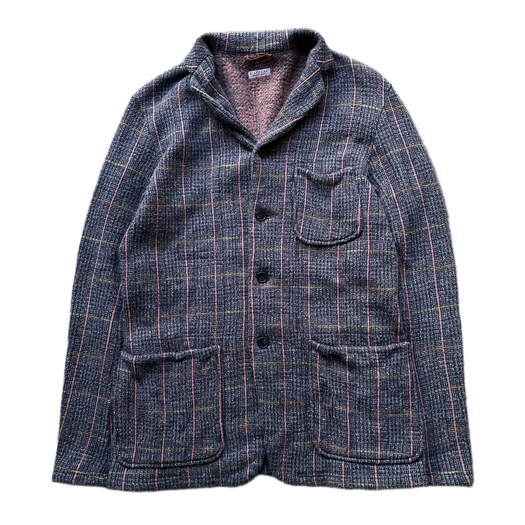 Kapital Tweed Fleece Knit Cardigan (S)
