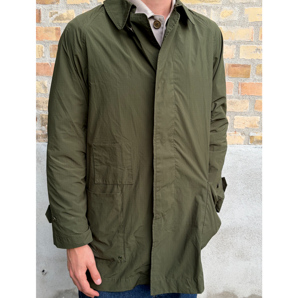Kaptain Sunshine x Beams Green Coat (M)