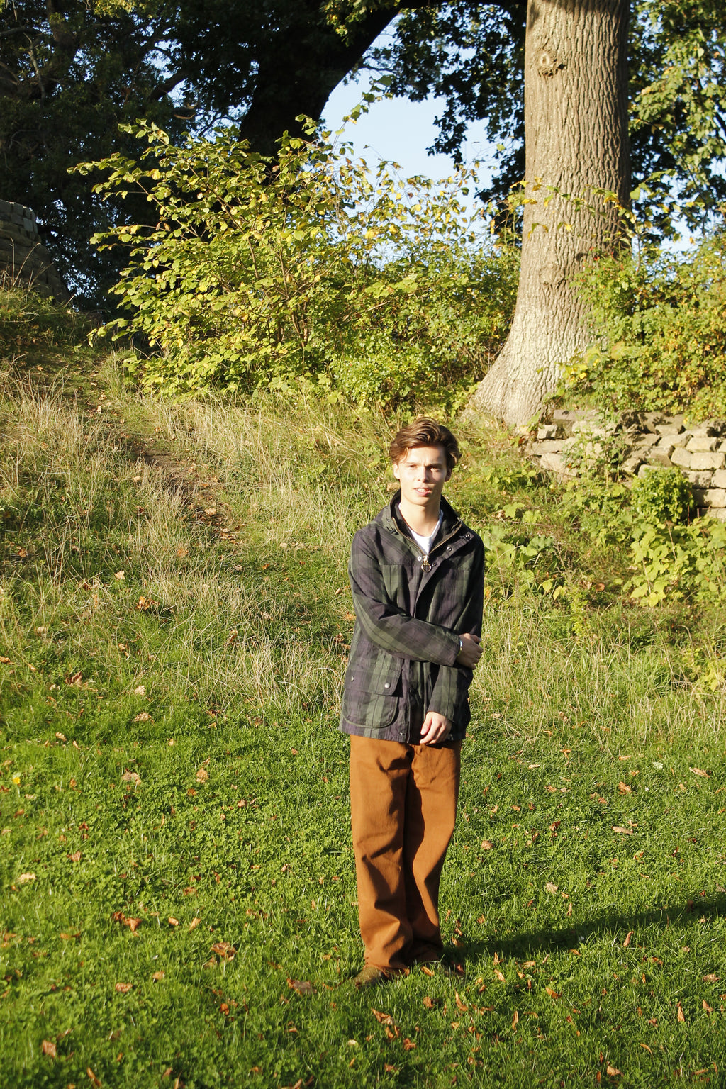 Barbour Plaid Jacket (S)